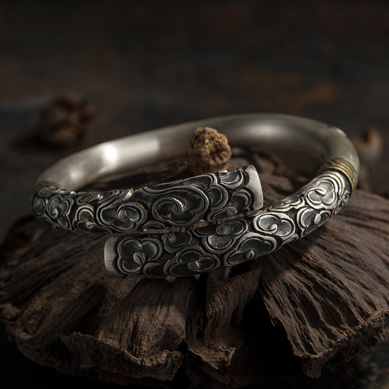 Pure silver golden hoop and Dinghaishenzhen silver bracelet of the Monkey King - Challenge everything