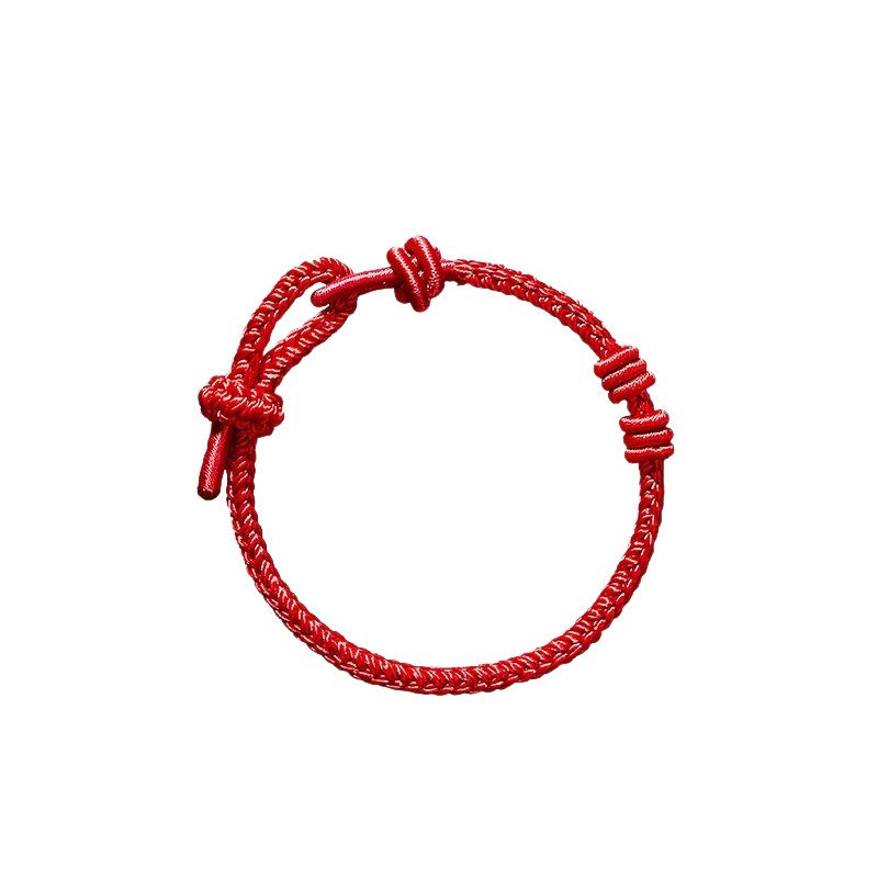 Lucky red rope braided bracelet - Lucky Guardian