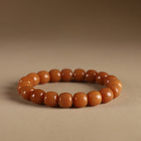 White jade bodhi root bracelet - Tranquility and peace