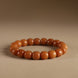 White jade bodhi root bracelet - Tranquility and peace